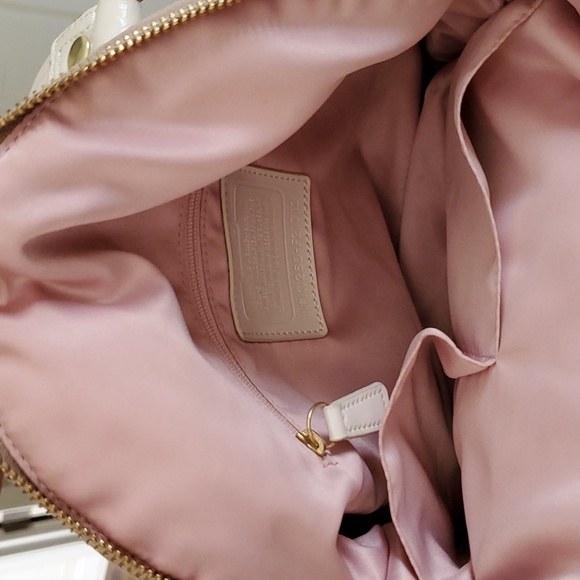 Coach Champagne Arm/Crossbody Purse - Picture 8 of 16